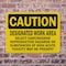 Signmission Designated Work Area Select Carcinogens Reproductive Hazards OSHA Caution Sign, Plastic, 10x7in, 2PK OS-2PACK-CS-P-710-L-19138 - alternate 7
